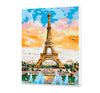 Malovani podle cisel Eiffelova Věž